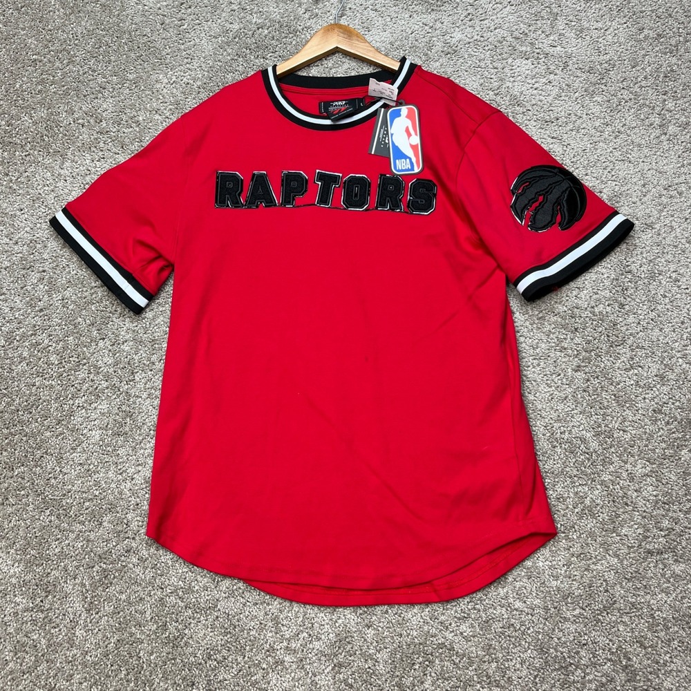 Toronto Raptors Pro Standard T-Shirt Men Large Red Short Sleeve Athletic NBA NEW